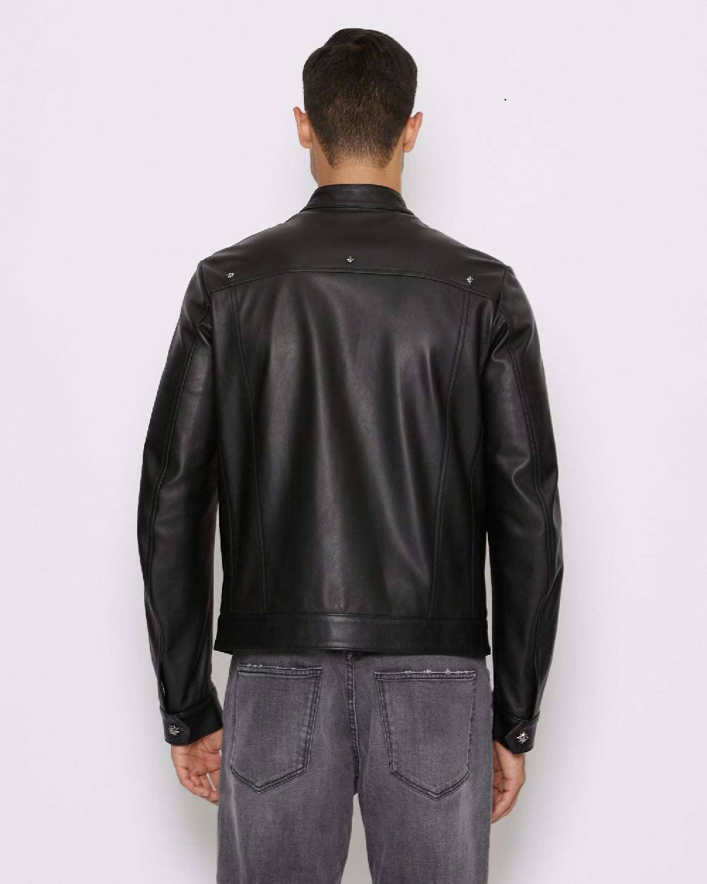 John Richmond Giacca in 100% pelle con chiusura con zip Negozi Online