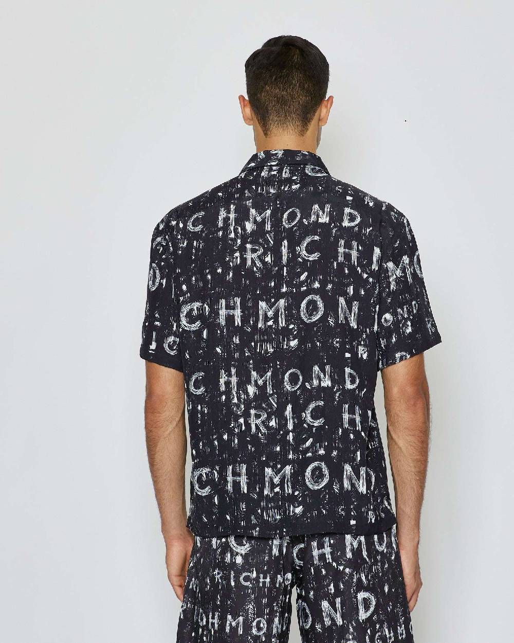 John Richmond Camicia con pattern tone sur tone Acquista Ora