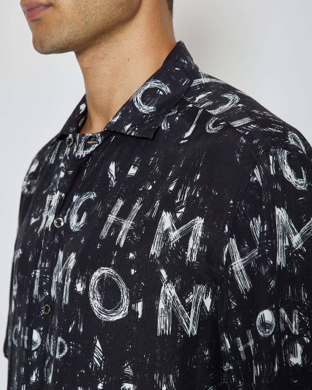 John Richmond Camicia con pattern tone sur tone Acquista Ora