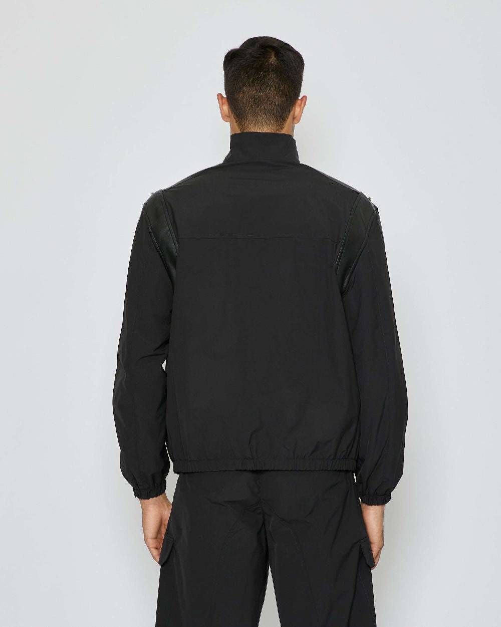John Richmond Bomber con cappuccio con dettagli in ecopelle Fino Al -60%