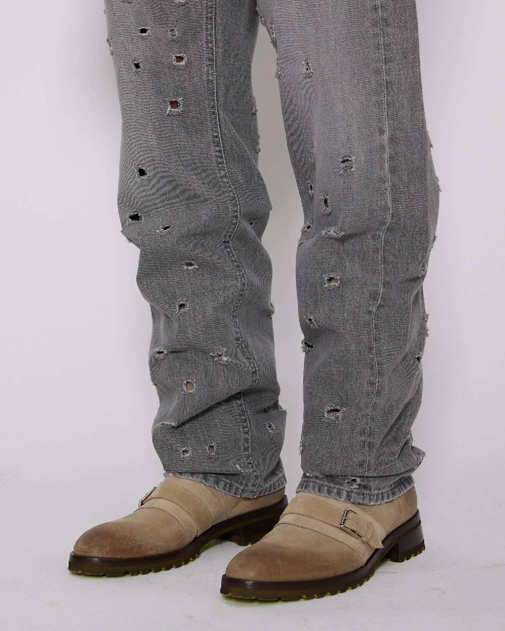 John Richmond Jeans regular con strappi sul davanti Shopping Online
