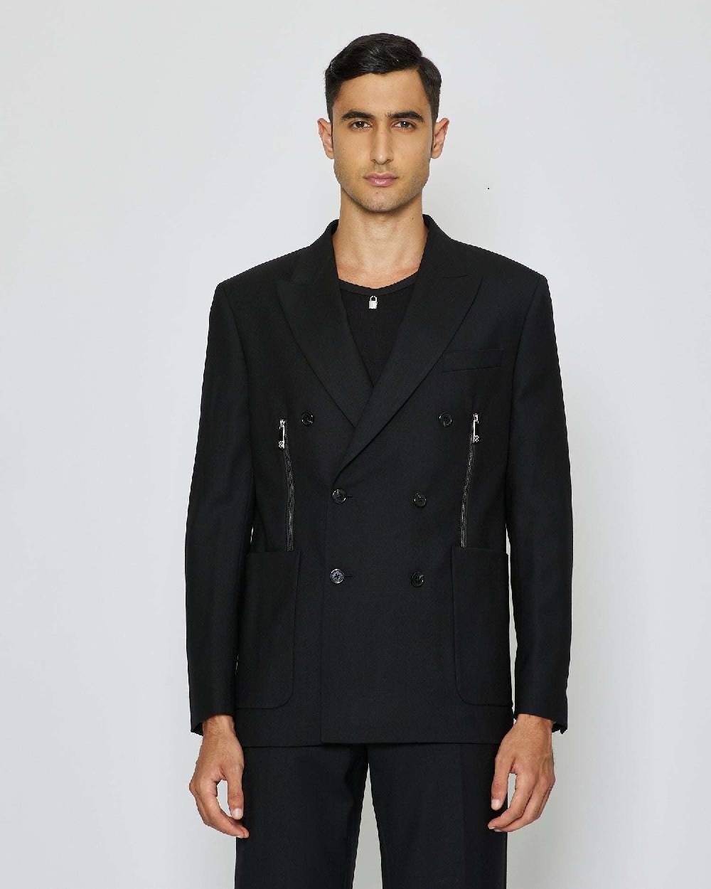 John Richmond Blazer doppiopetto con zip Fino al 65% di sconto