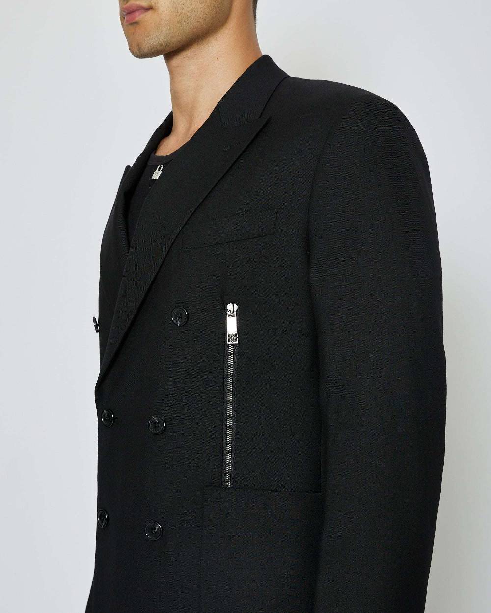 John Richmond Blazer doppiopetto con zip Fino al 65% di sconto