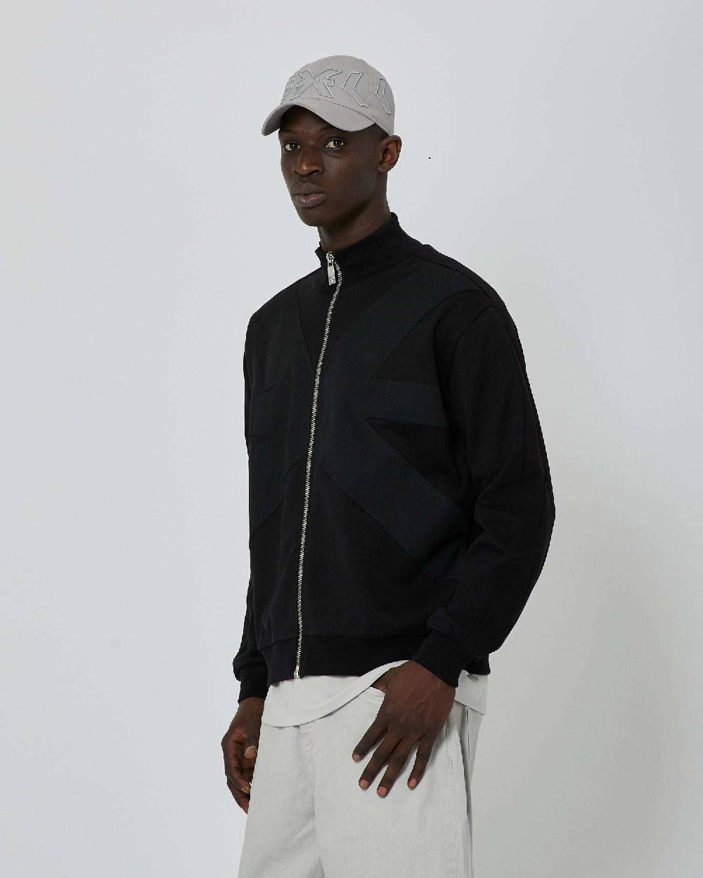 John Richmond Felpa logo ricamato tone sur tone Saldi