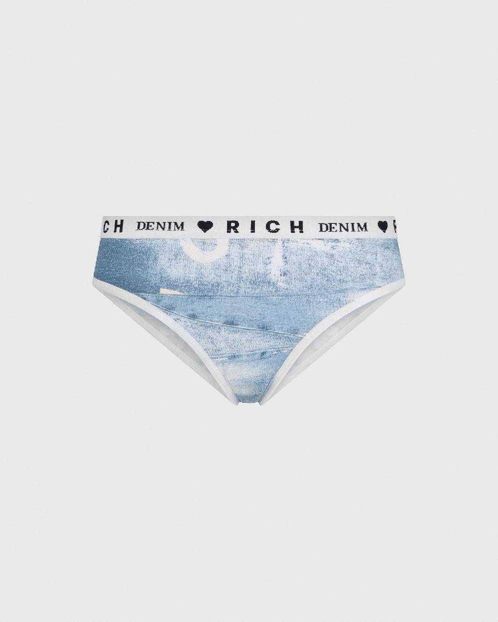 Richmondunderwear Tripack slip donna denim Black Friday Prezzi