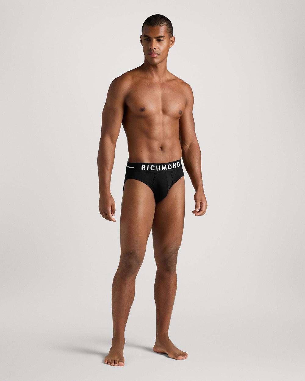 Richmondunderwear Slip vita bassa in cotone pettinato Nuovo
