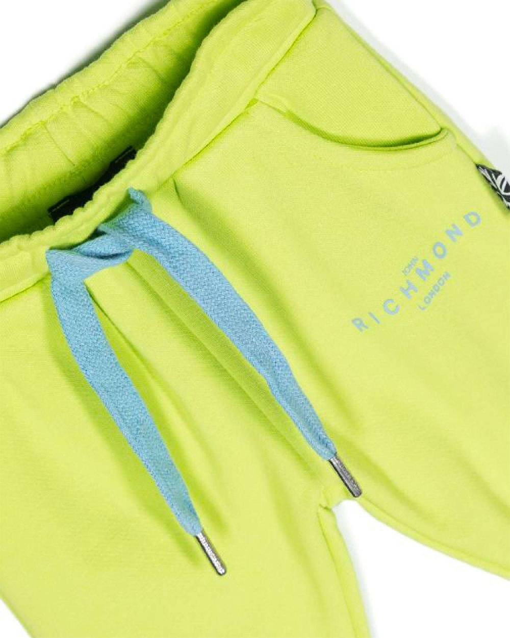 John Richmond kids Completo felpa logata e pantalone con logo Soddisfazione Garantita