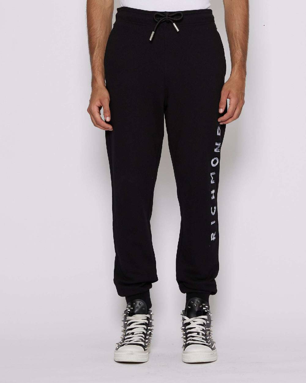John Richmond Pantaloni da jogging con logo JR sul davanti Affare Del Giorno