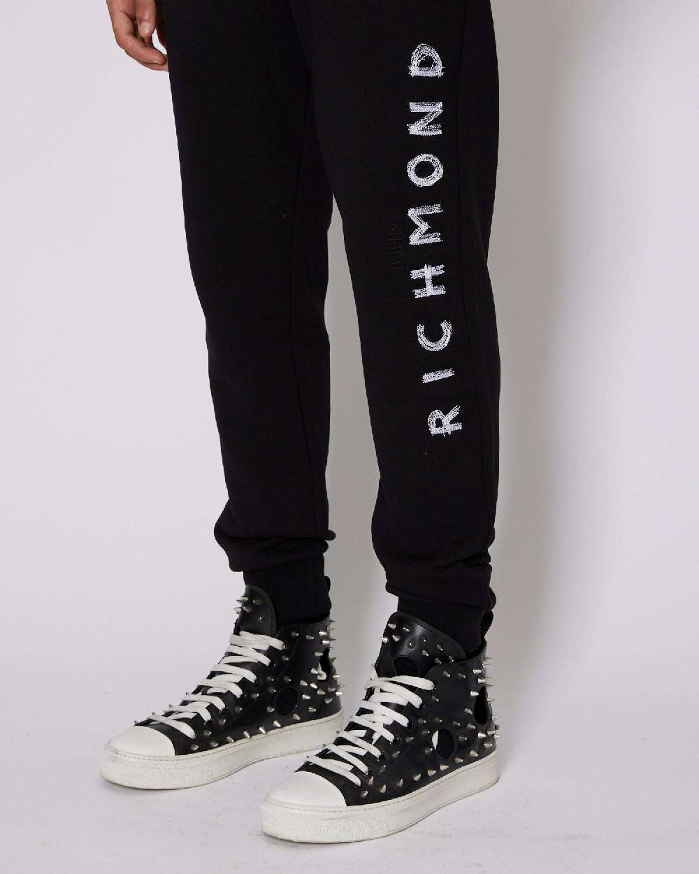 John Richmond Pantaloni da jogging con logo JR sul davanti Affare Del Giorno