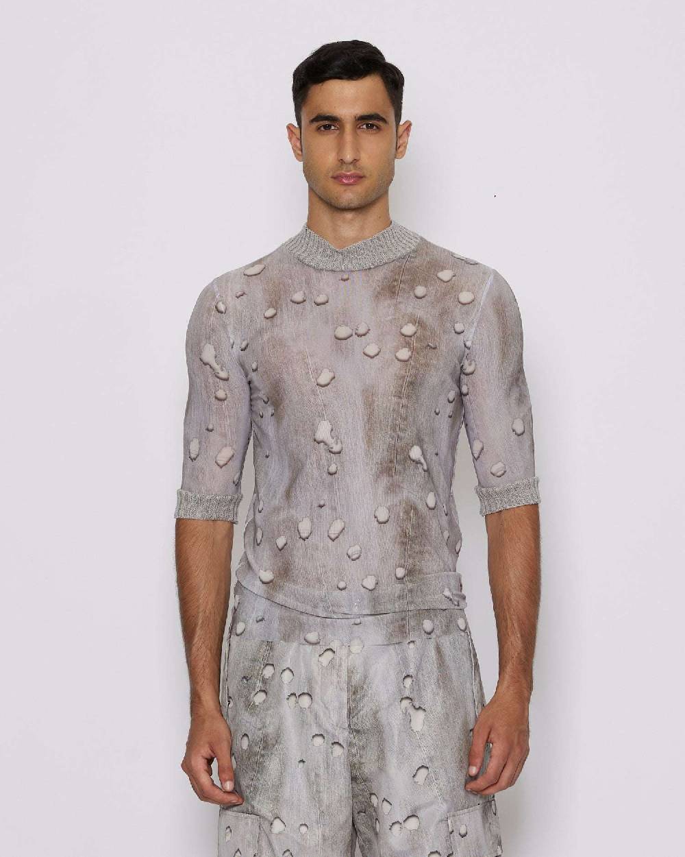 John Richmond Maglia con pattern In Vendita