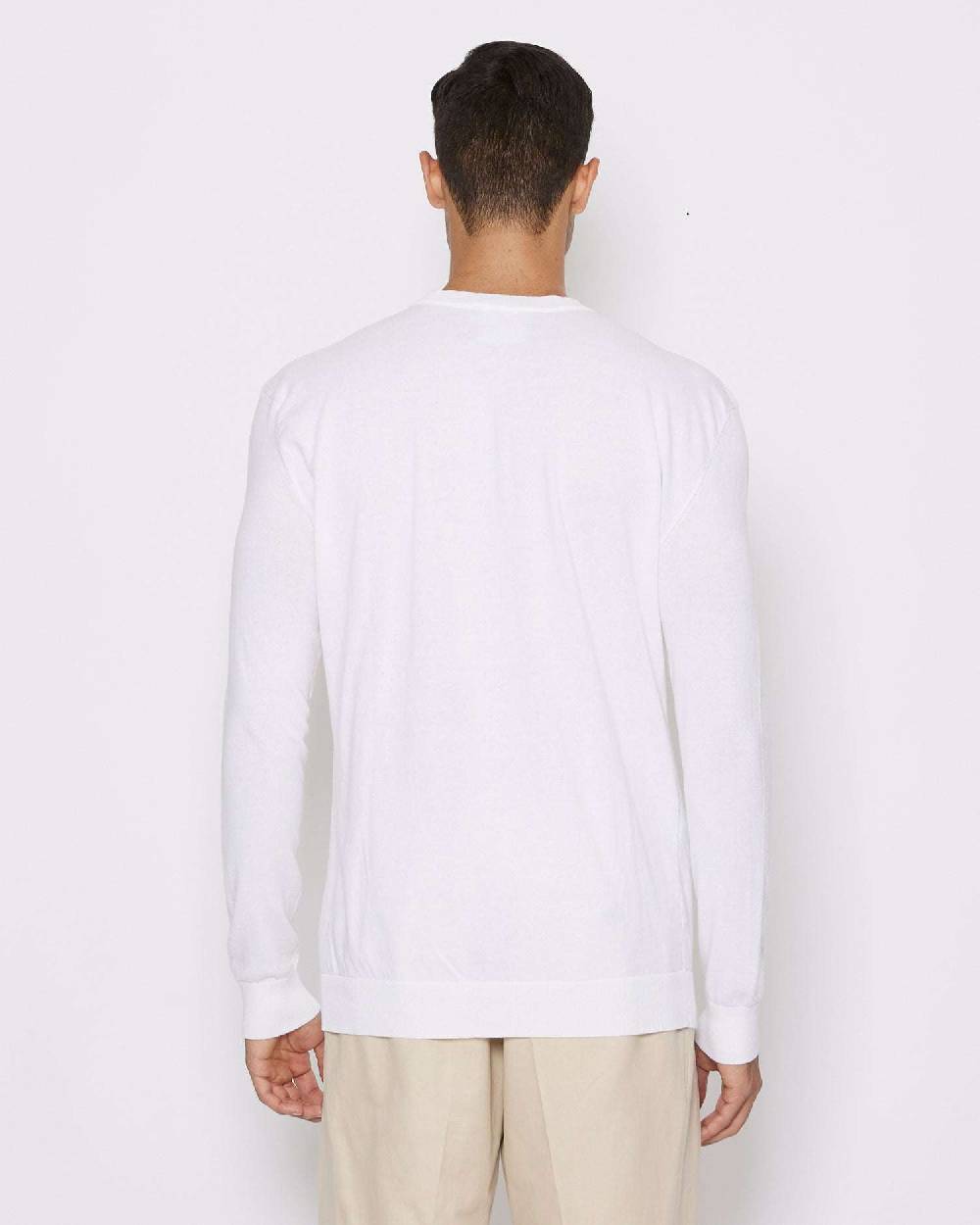 John Richmond Maglia in cashmere con etichetta metallica Saldi