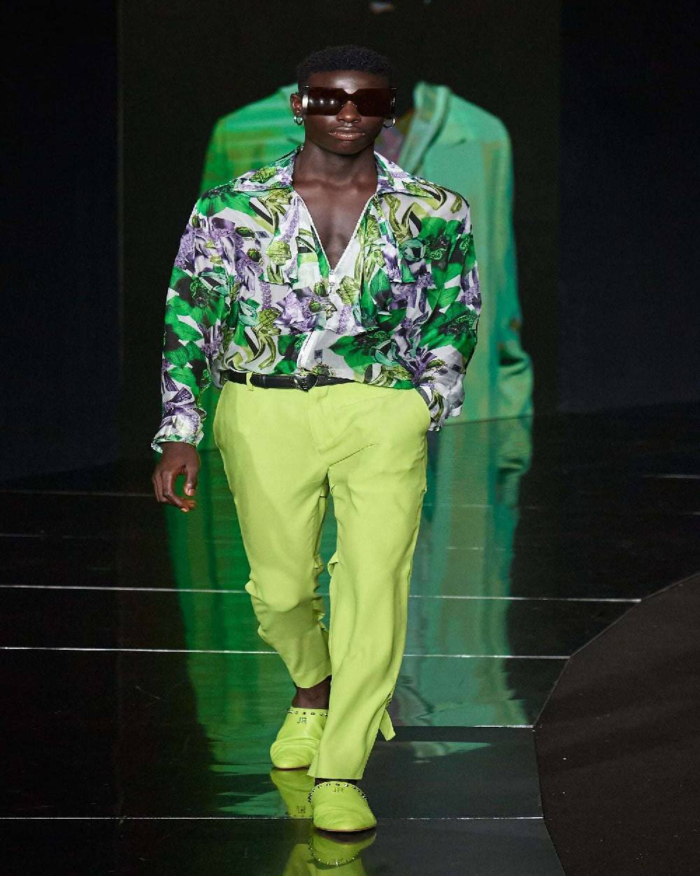 John Richmond Pantaloni gamba dritta Vendite Flash