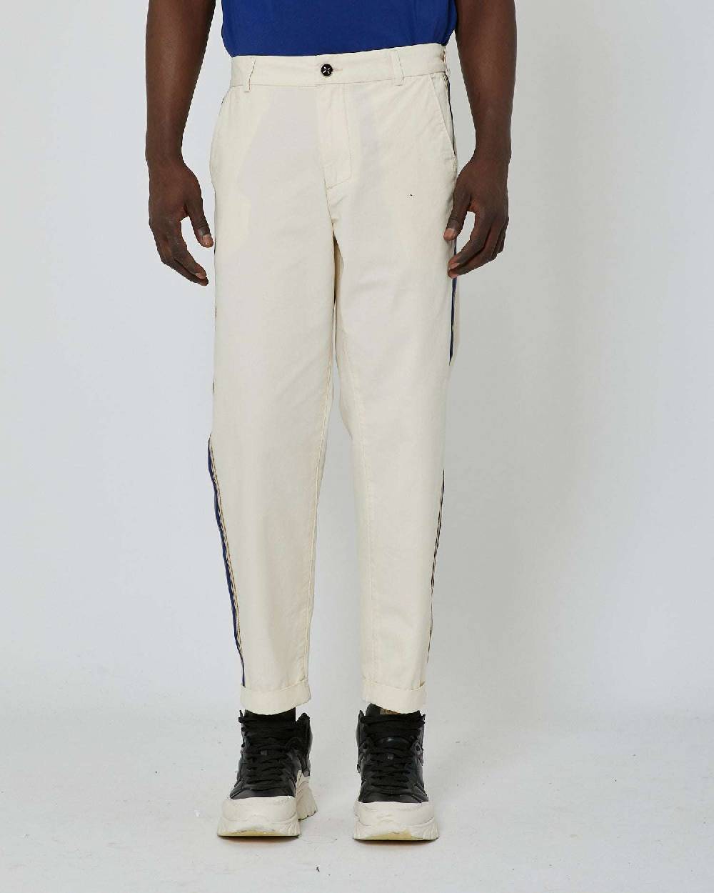 John Richmond Pantaloni slim fit con bande laterali Cyber Monday