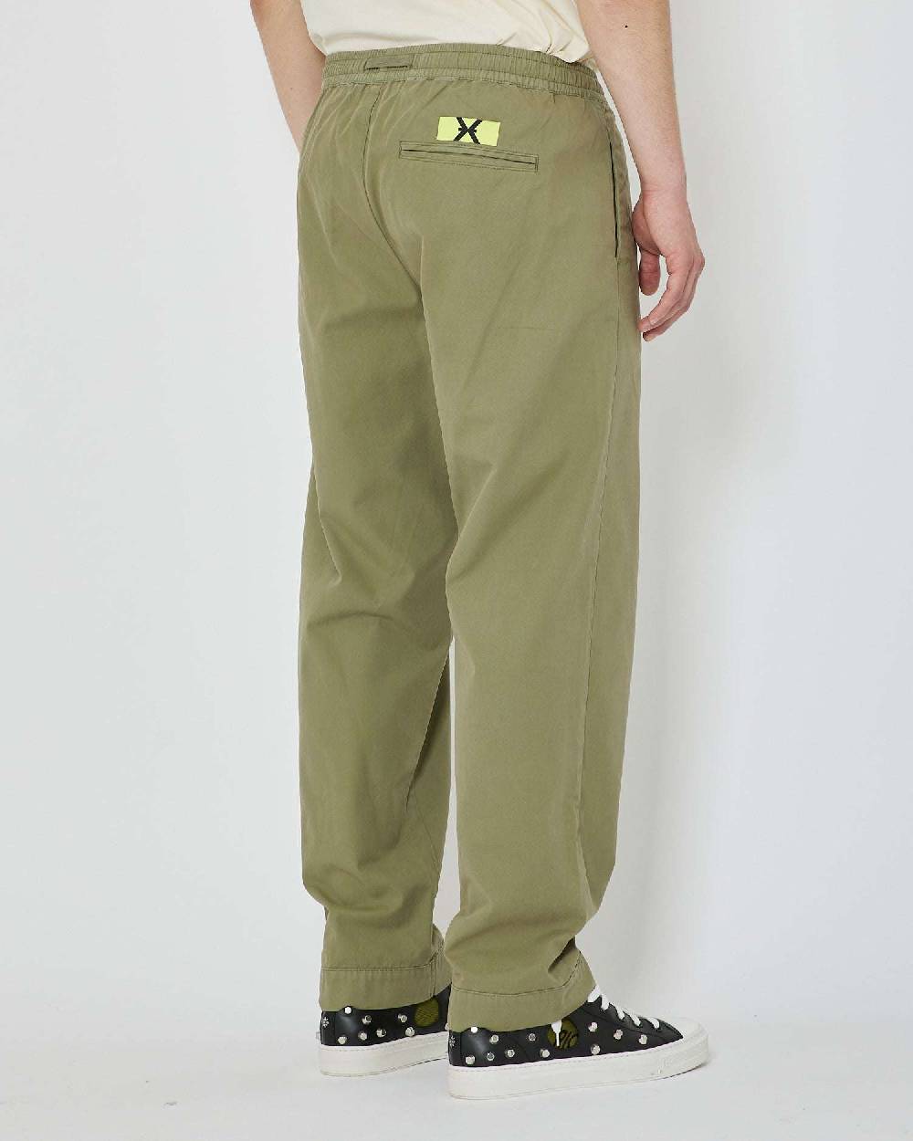 John Richmond Pantaloni con etichetta logata sul retro Spedizione Gratuita