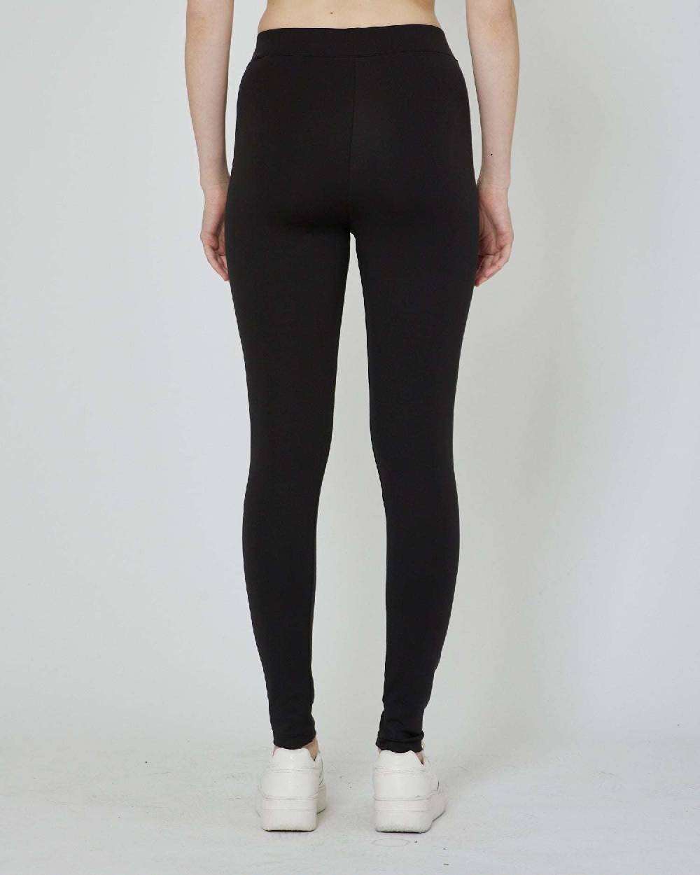 John Richmond Leggings con etichetta metallica sul davanti Presa