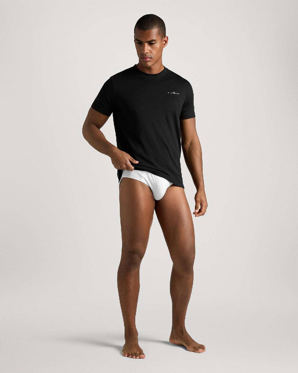 Richmondunderwear T-shirt regular in cotone traspirante Moda