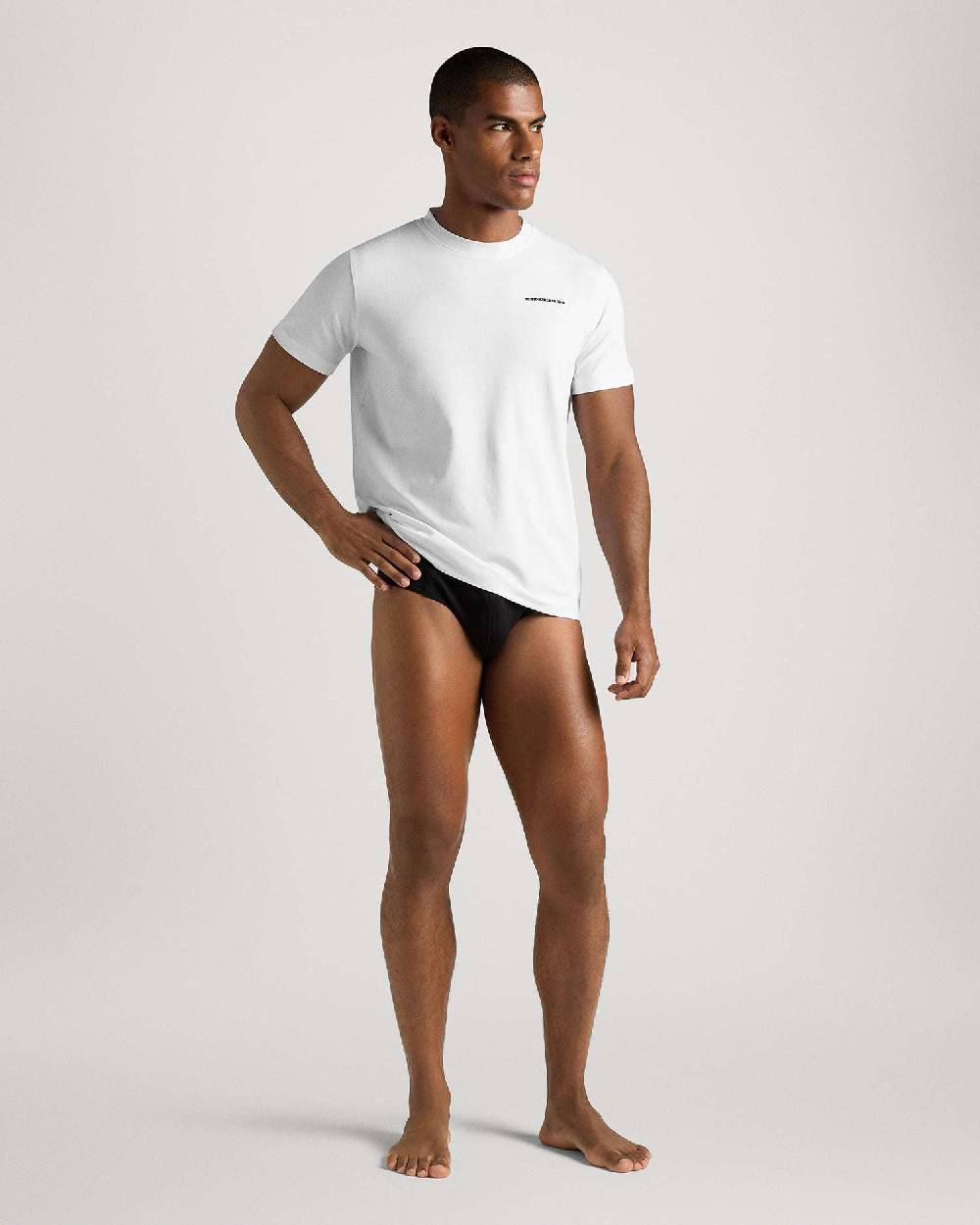 Richmondunderwear T-shirt regular con logo a contrasto 2025