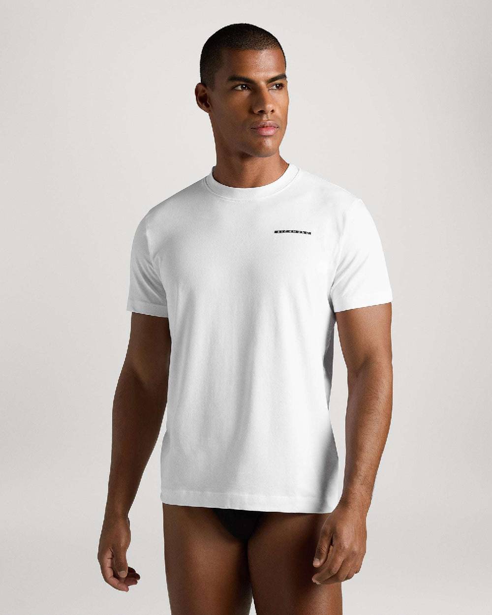Richmondunderwear T-shirt regular con logo a contrasto 2025