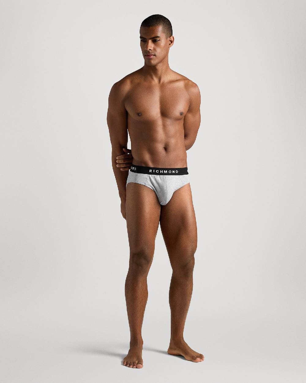 Richmondunderwear Tripack slip vita bassa in cotone pettinato Qualità