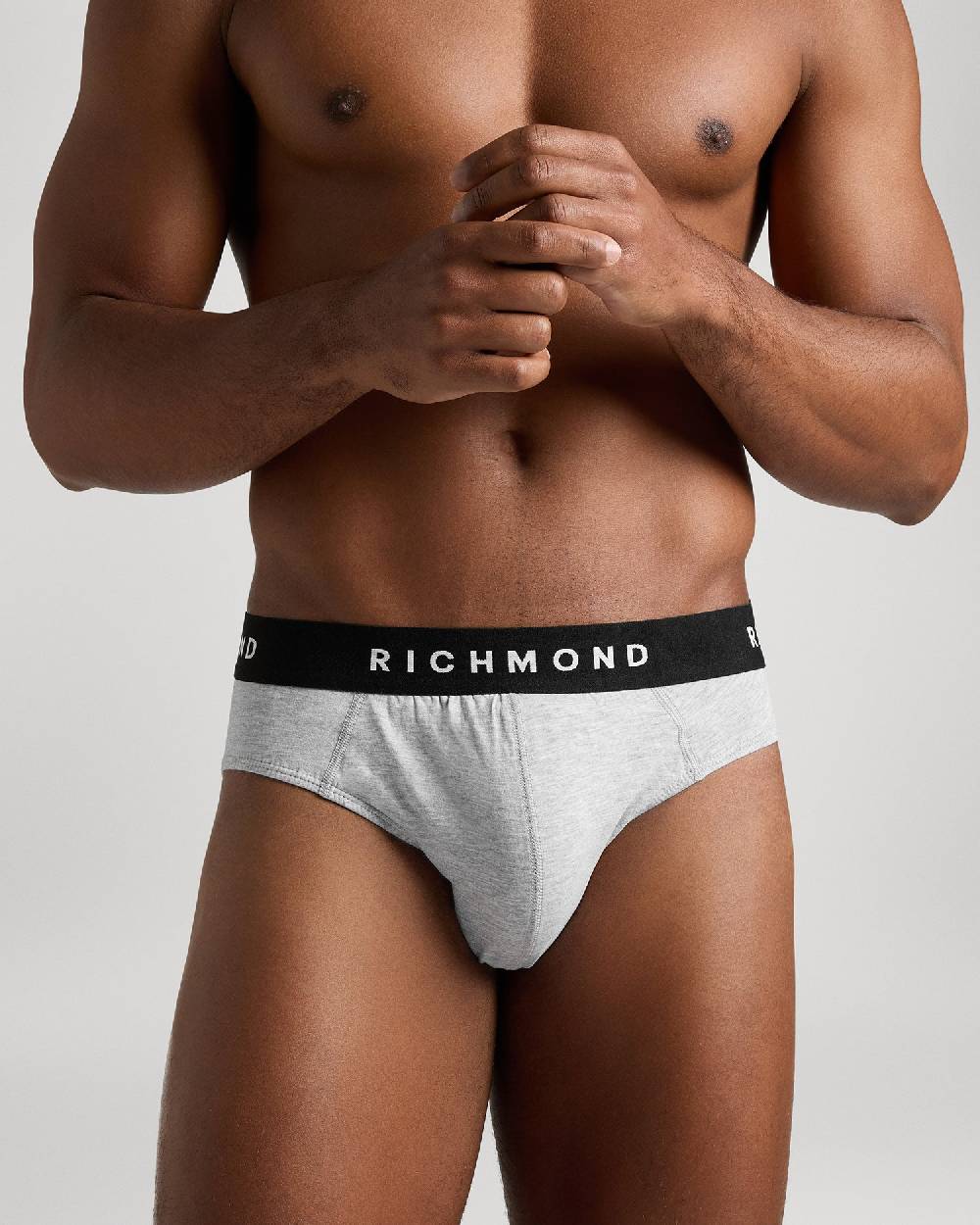 Richmondunderwear Tripack slip vita bassa in cotone pettinato Qualità