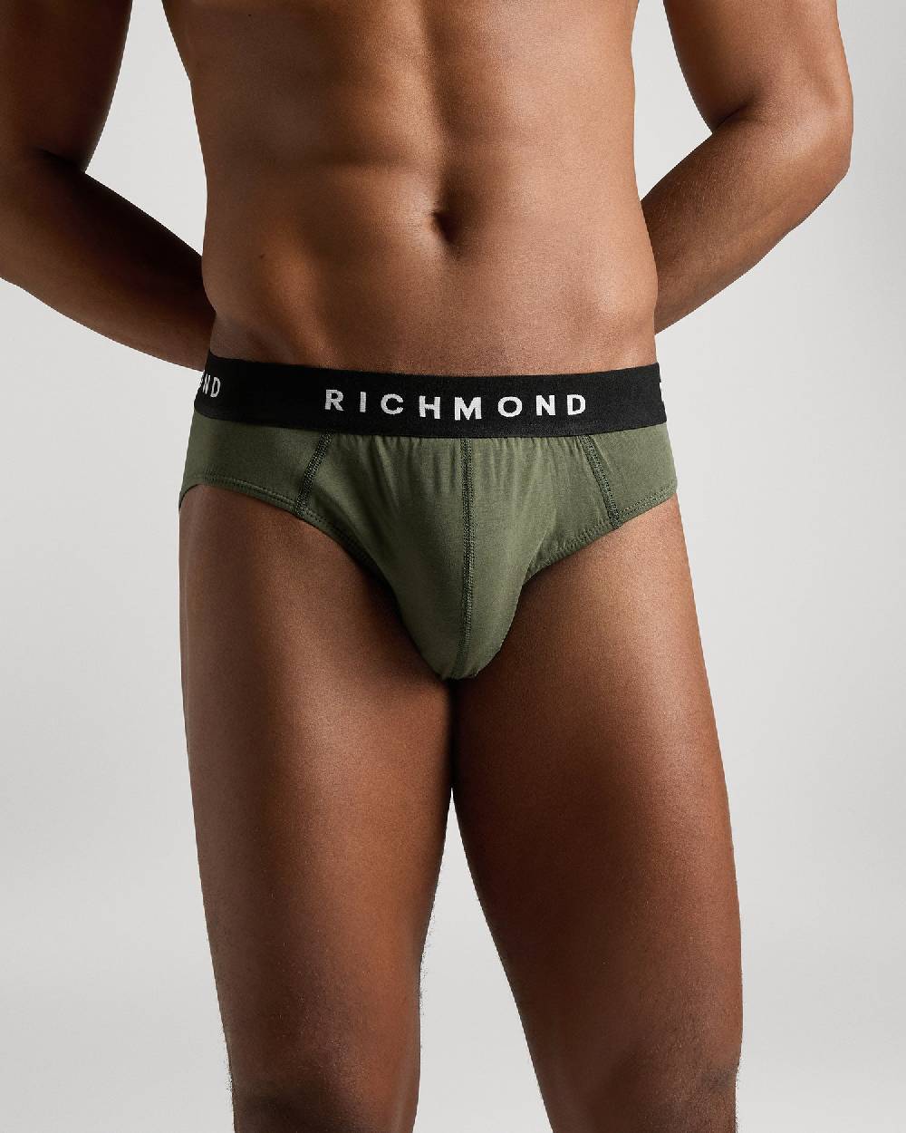 Richmondunderwear Tripack slip vita bassa in cotone pettinato Qualità