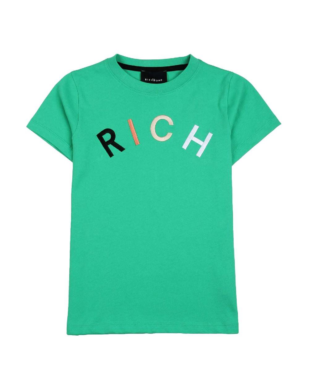 John Richmond kids T-shirt con logo sul davanti Shopping Online