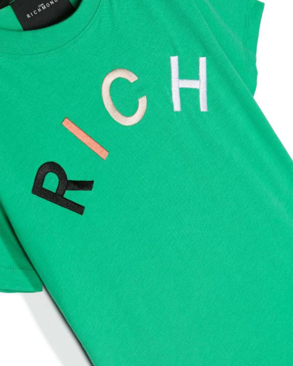 John Richmond kids T-shirt con logo sul davanti Shopping Online