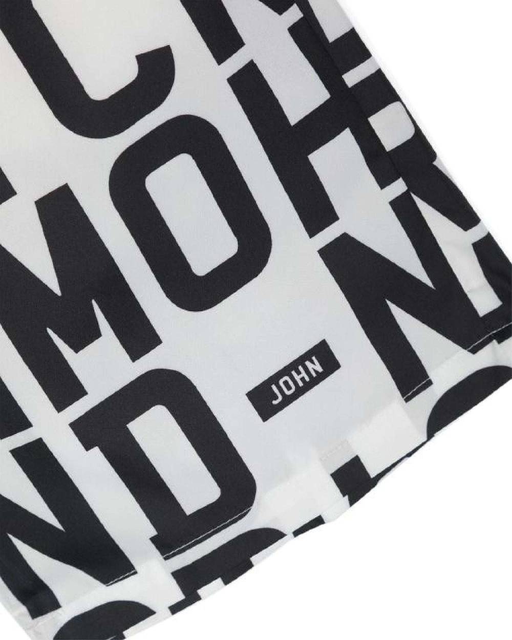 John Richmond Costume con pattern a contrasto Outlet