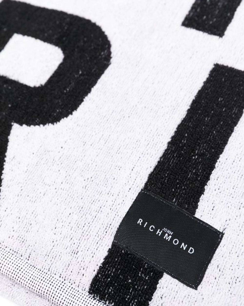 John Richmond kids Telo mare con logo allover In Vendita