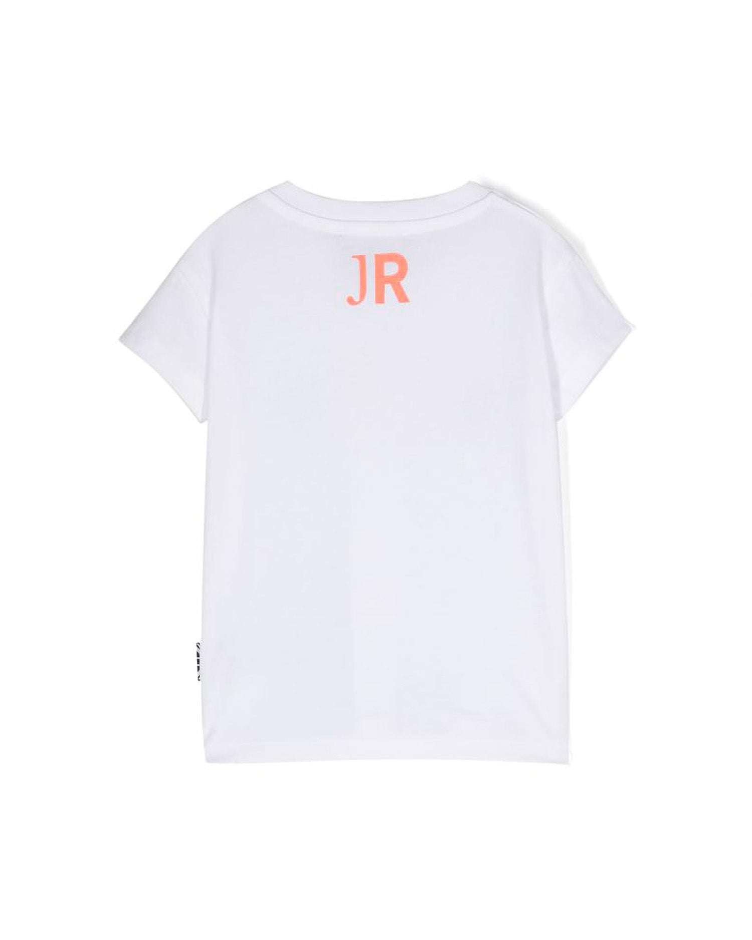 John Richmond kids Completo t-shirt con logo e bermuda Offerte