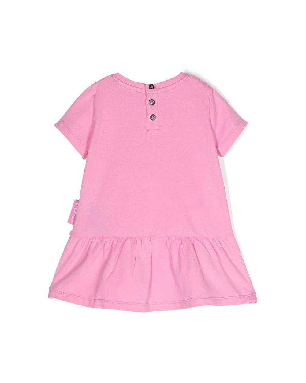 John Richmond kids Abito corto con logo sul davanti Vendita Economica