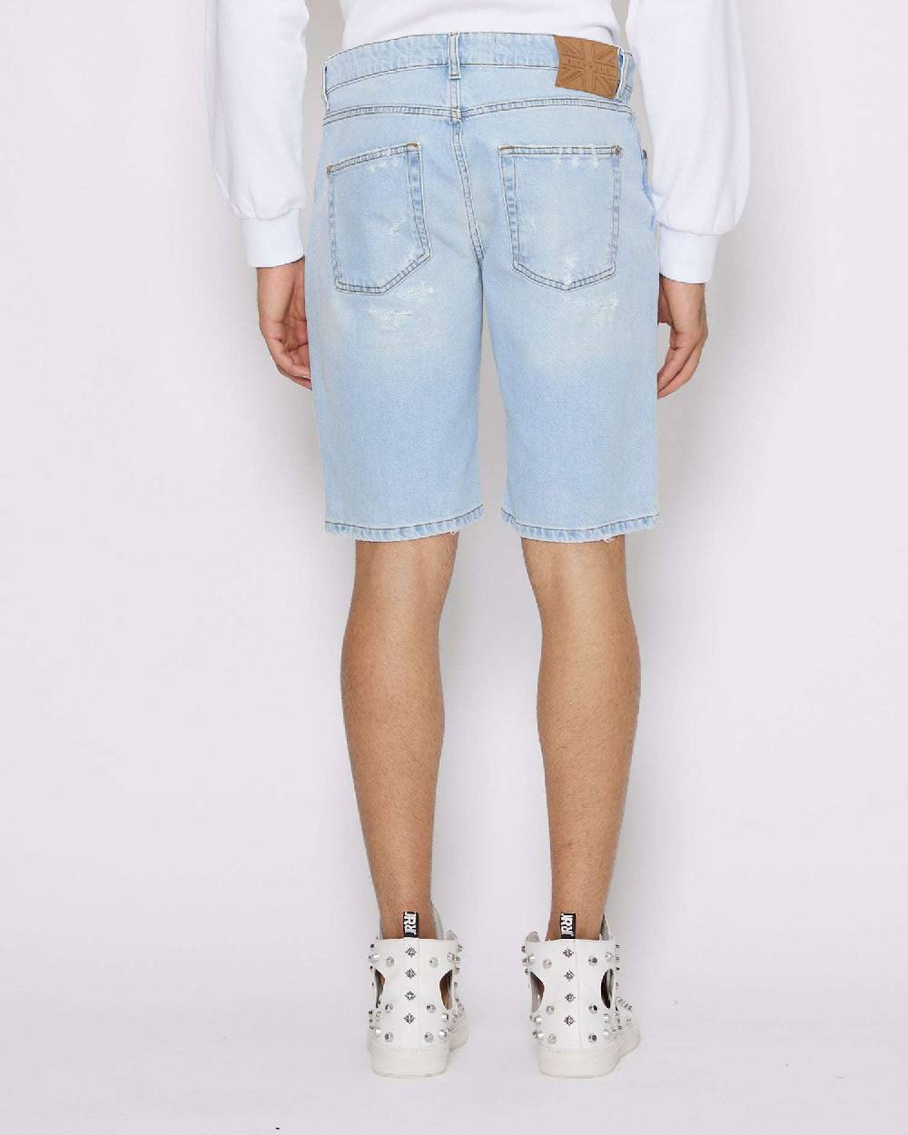 John Richmond Bermuda in denim Convenienza