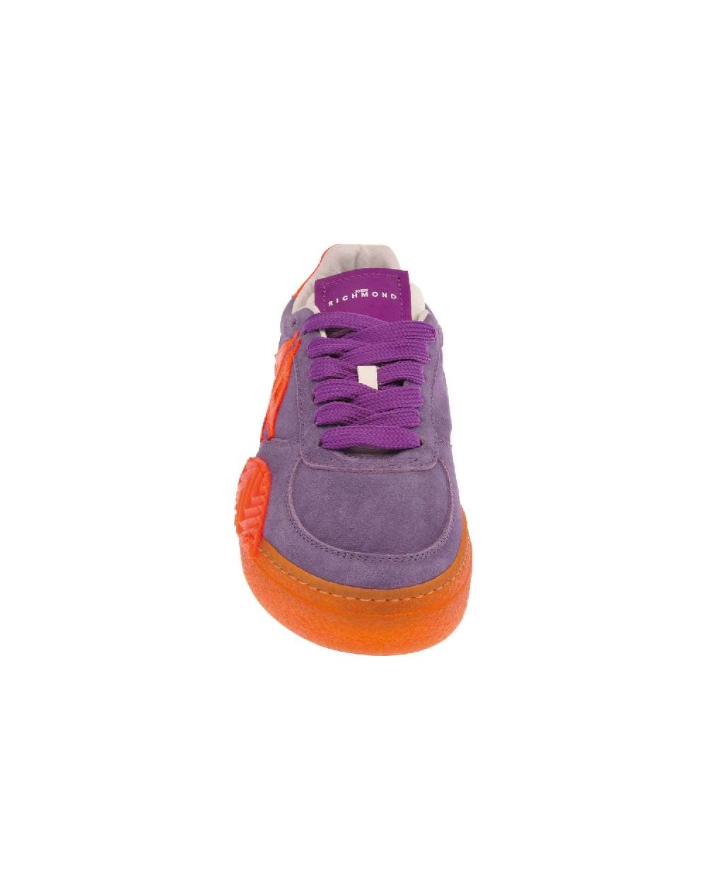 John Richmond Sneakers bicolor con logo ricamato 2025
