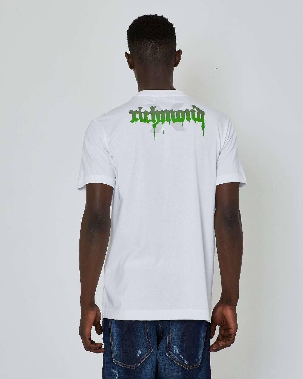 John Richmond T-shirt con logo sul retro Pezzi Unici