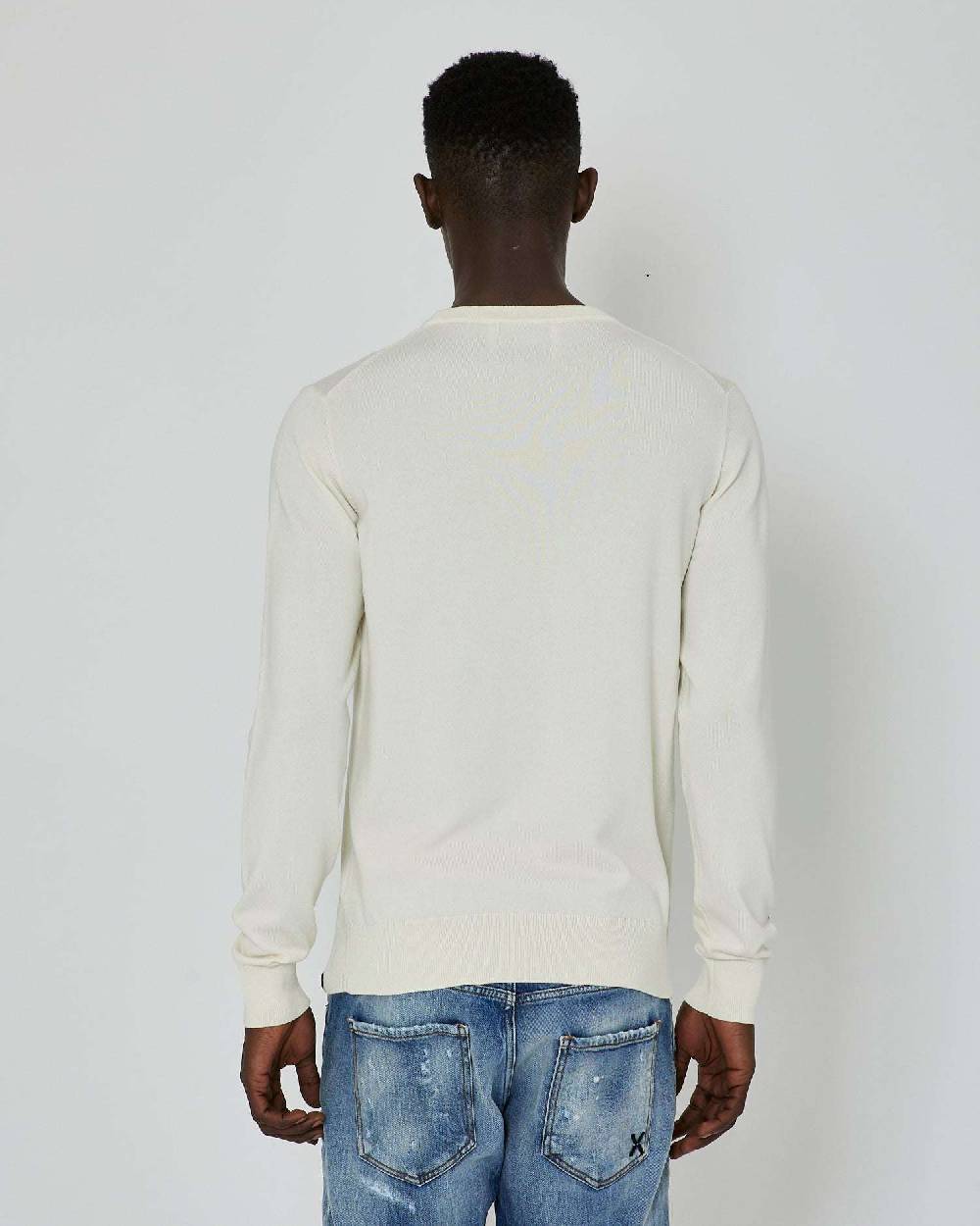 John Richmond Maglia con bordi a contrasto Soddisfazione Garantita