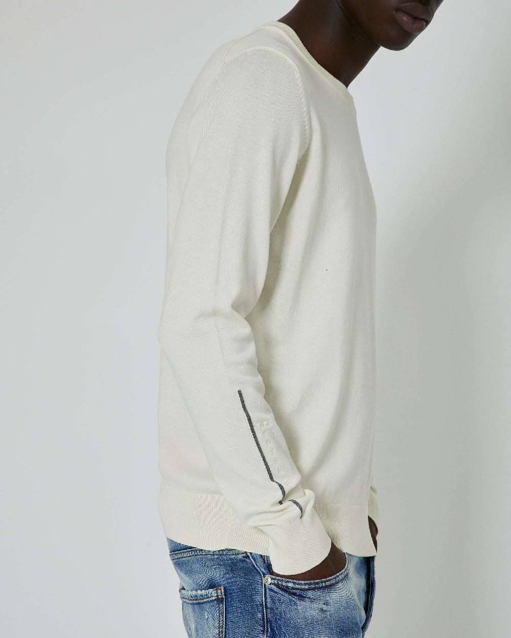 John Richmond Maglia con bordi a contrasto Soddisfazione Garantita