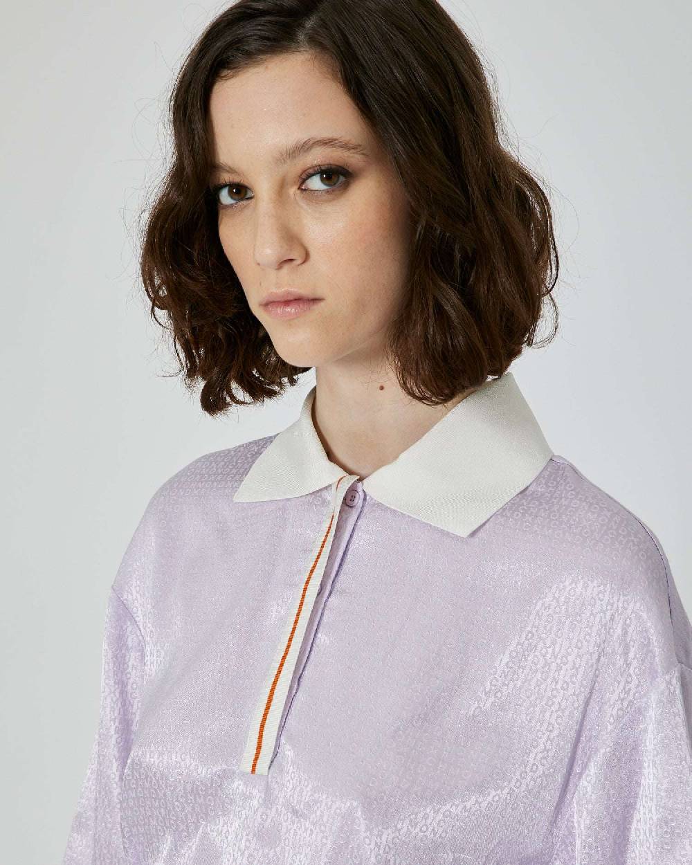 John Richmond Maglia in polo con logo tone sur tone Fino al 55% di sconto