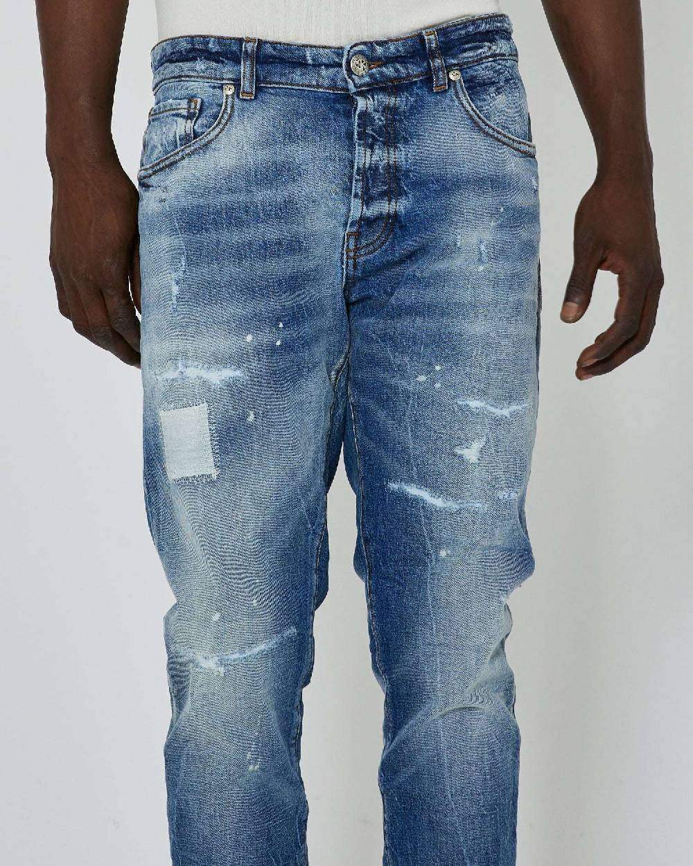 John Richmond Jeans slim lavaggio chiaro 2025