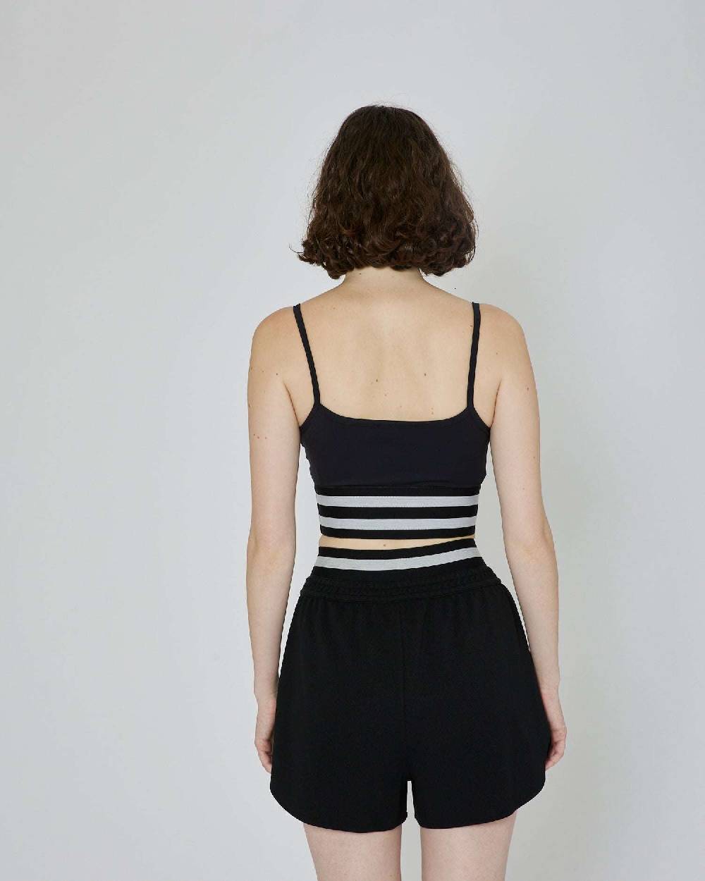 John Richmond Top crop con vita elasticizzata Soddisfazione Garantita
