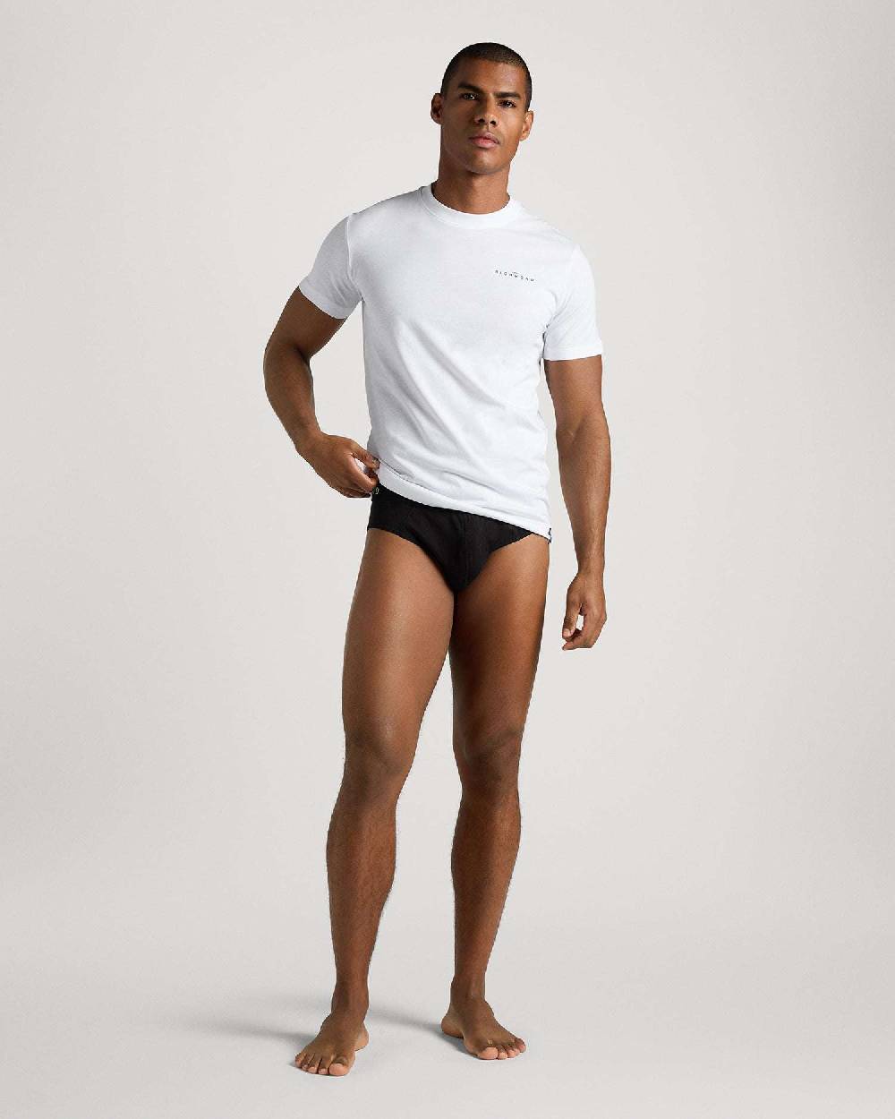 Richmondunderwear T-shirt regular in cotone traspirante Consegna Veloce
