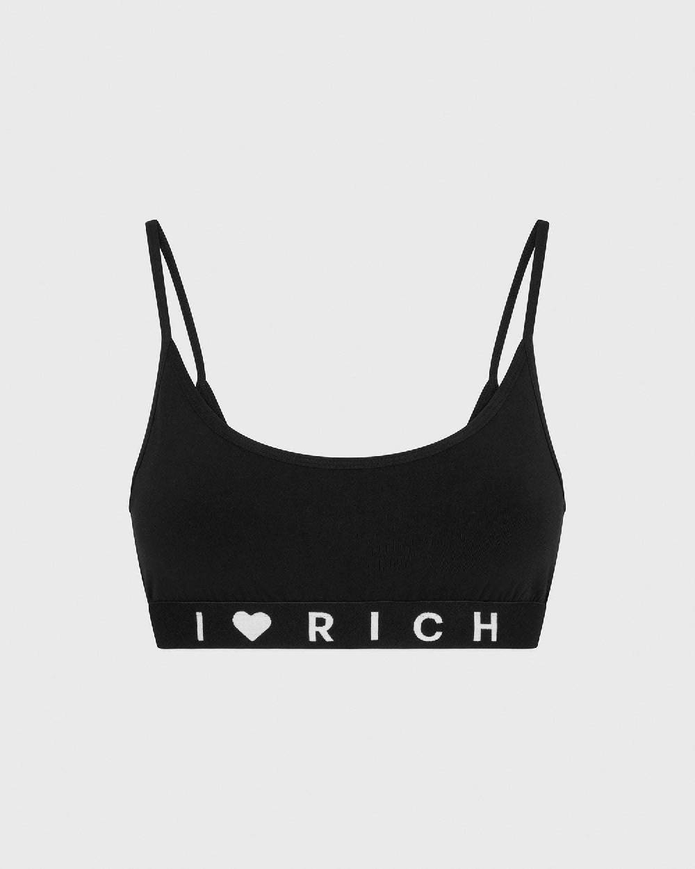 Richmondunderwear Bipack due reggiseni a fascia con logo a contrasto Shopping Online