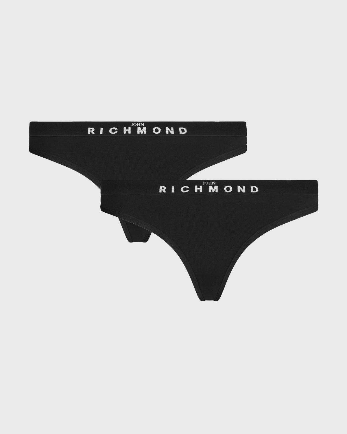 Richmondunderwear Bipack slip vita bassa con elastico a contrasto Sottocosto