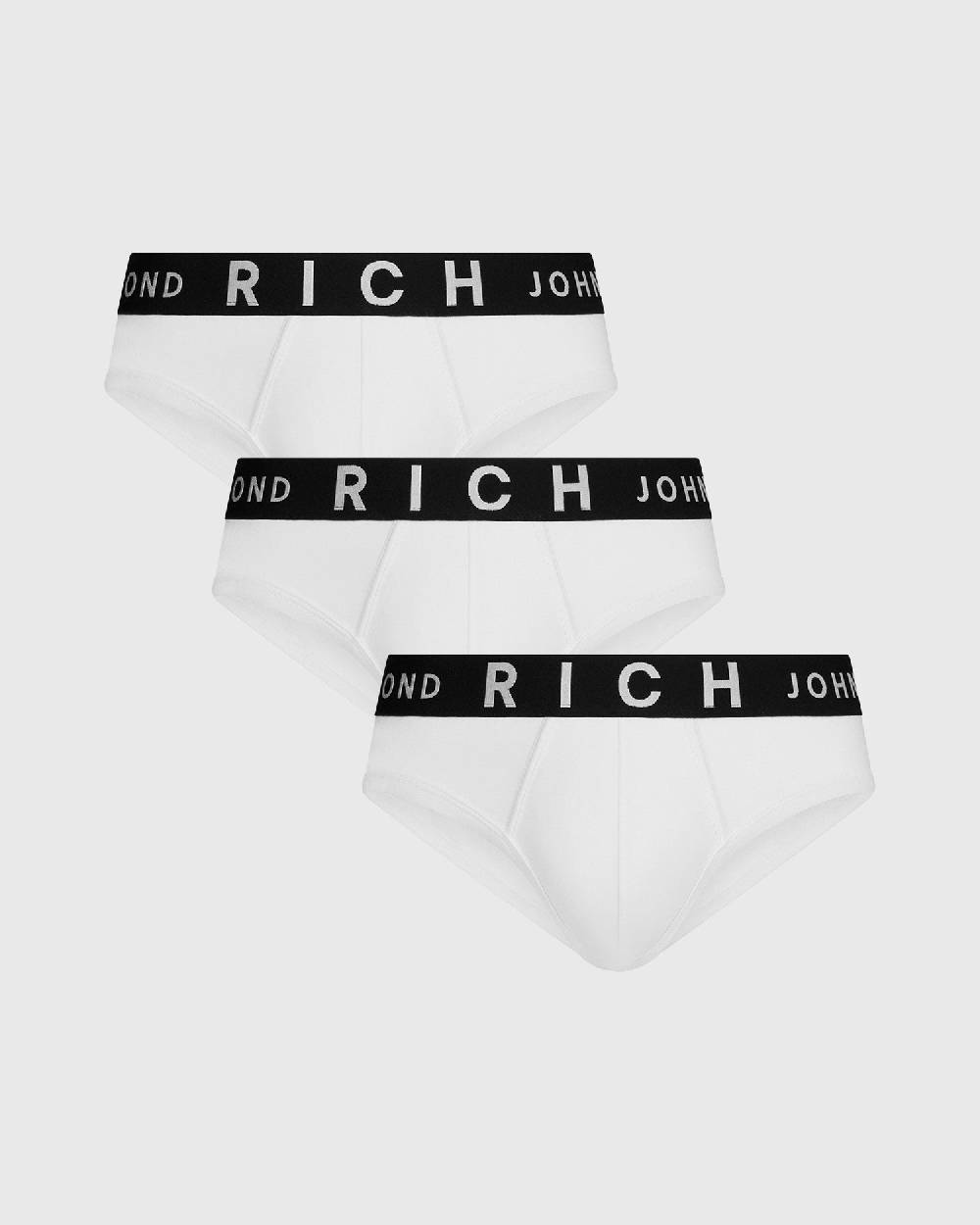 Richmondunderwear Tripack slip vita bassa in cotone pettinato Vendita Economica