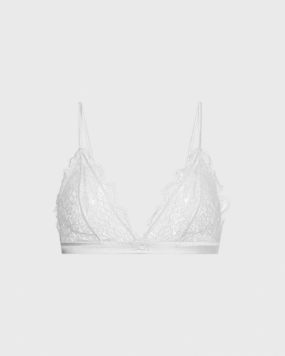 John Richmond Reggiseno in pizzo ricamato Saldi Di Fabbrica