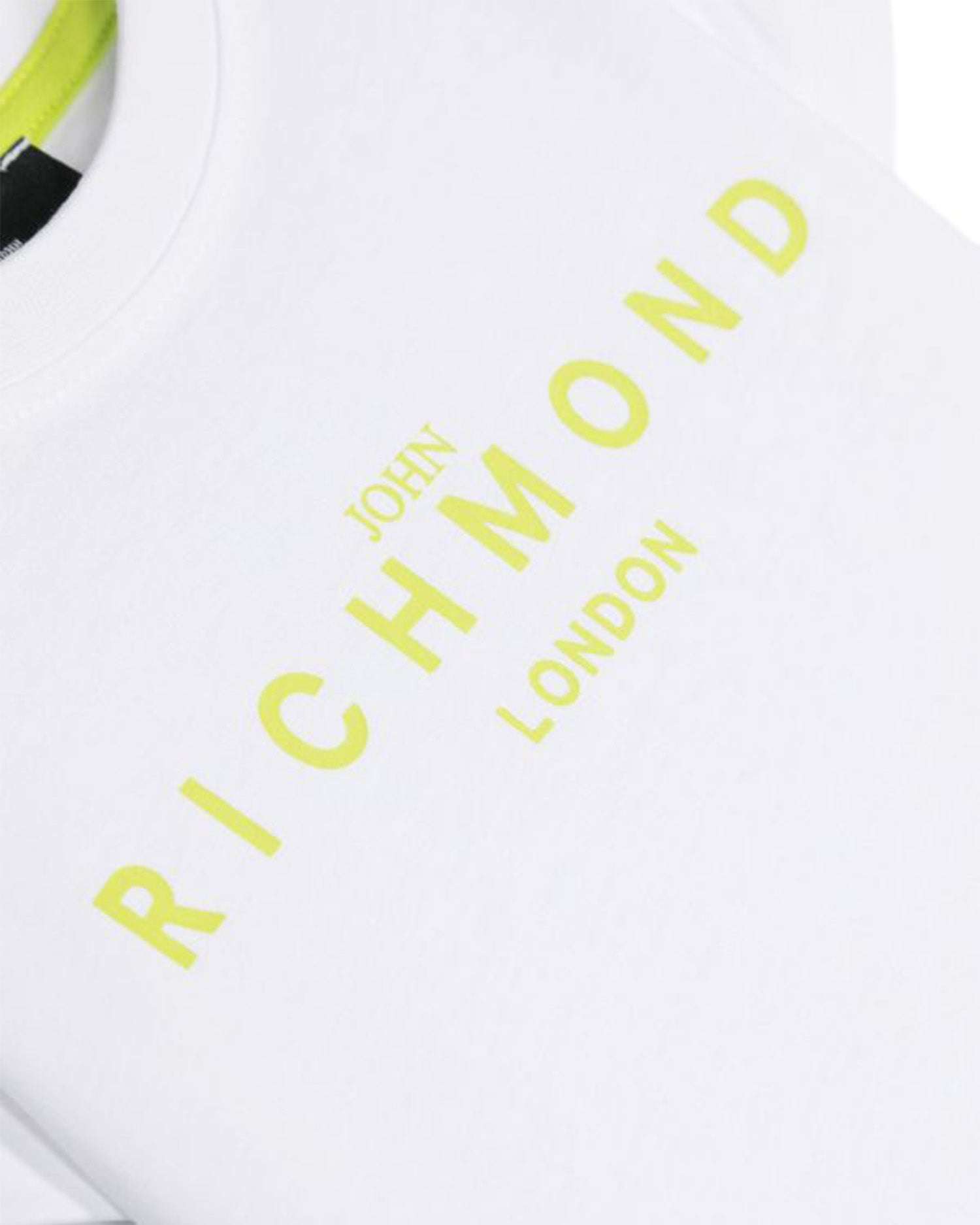John Richmond kids T-shirt con logo sul davanti Qualità