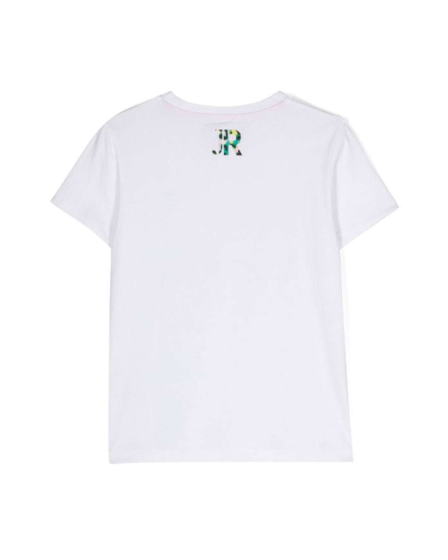 John Richmond kids T-shirt con logo sul davanti Negozi Online