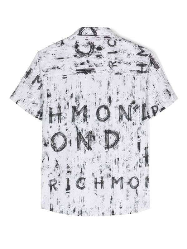 John Richmond kids Camicia con pattern ton sur ton Acquista Ora
