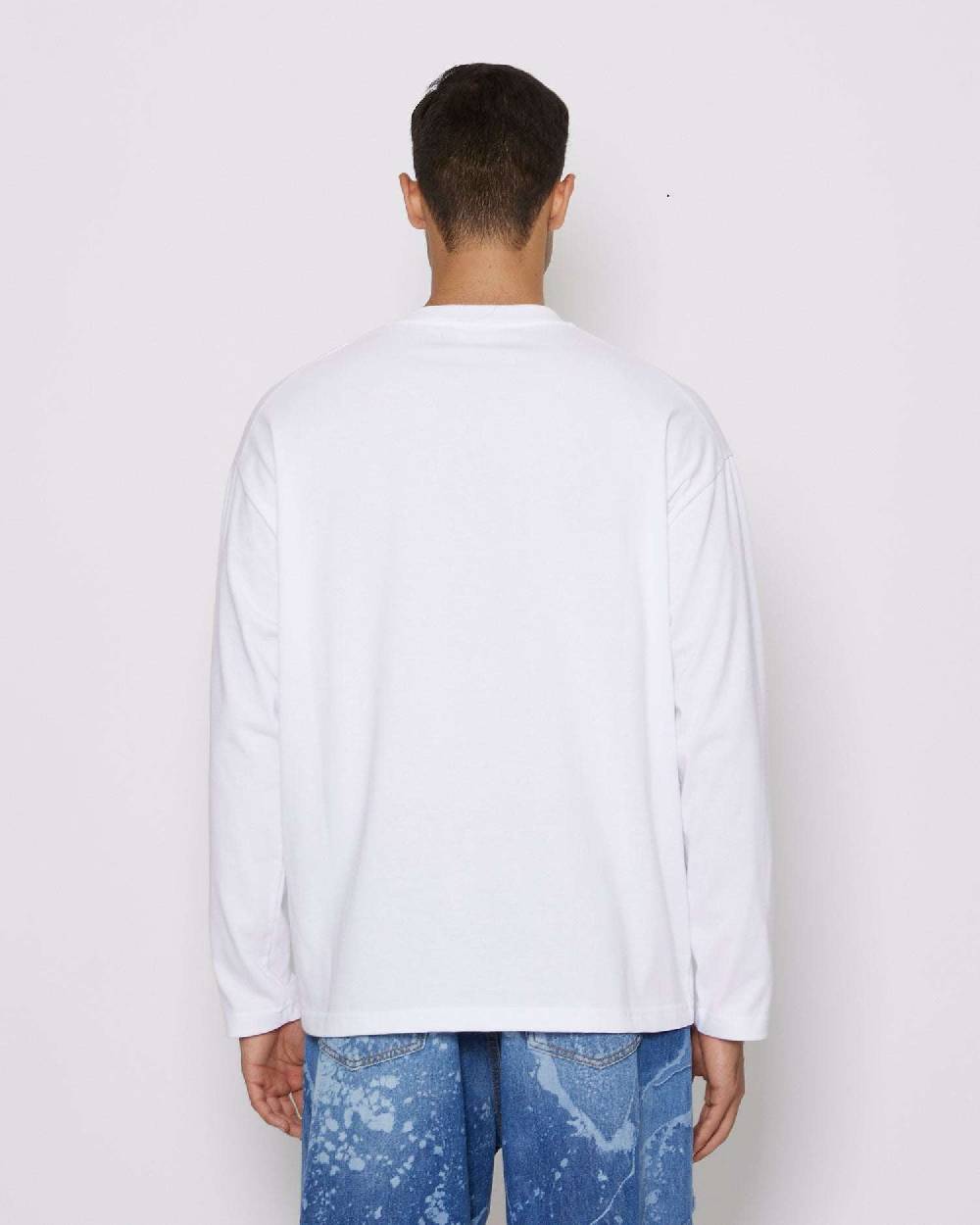 John Richmond T-shirt over con logo sul davanti 2025