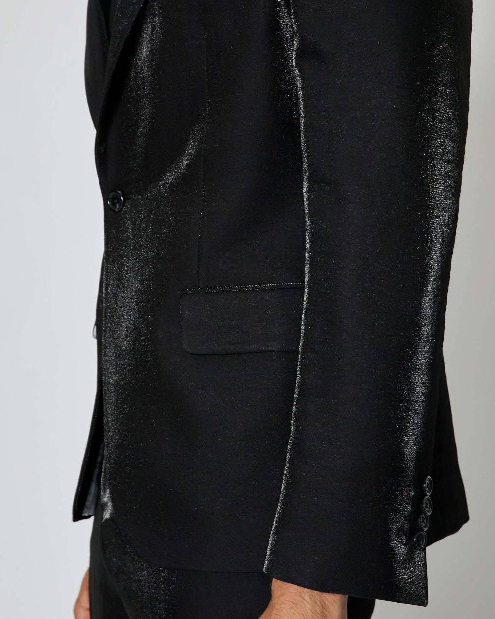 John Richmond Blazer monopetto con tasche a filetto Nuovo