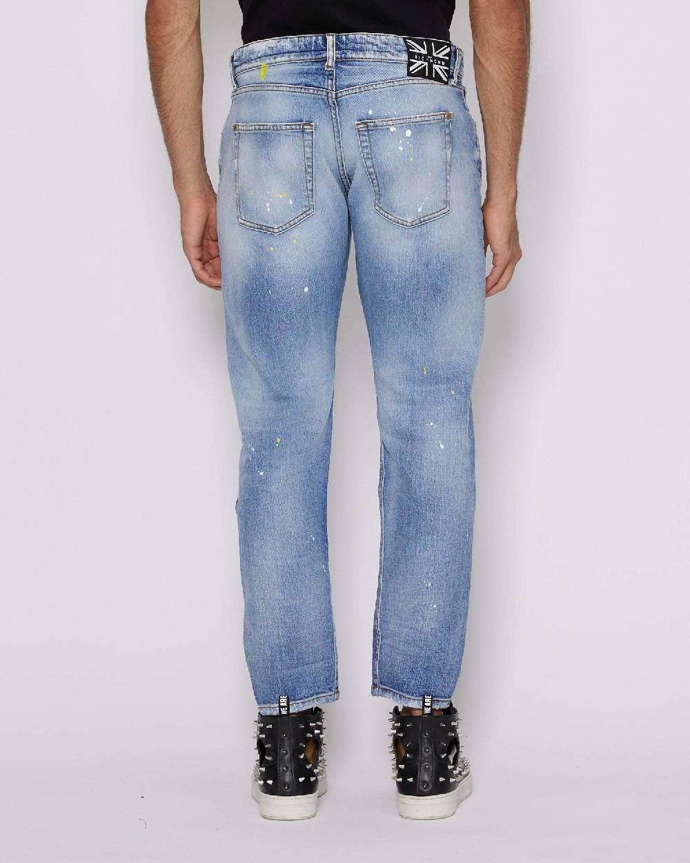 John Richmond Jeans slim con lacerazioni Pezzi Unici